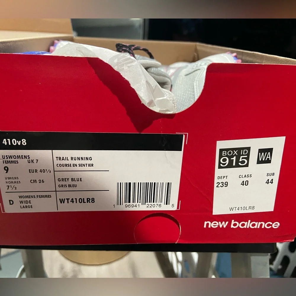 New Balance Women's 410 V8 Trail Running Shoe. Size 9, Wide. Brand New/In Box - Picture 7 of 7